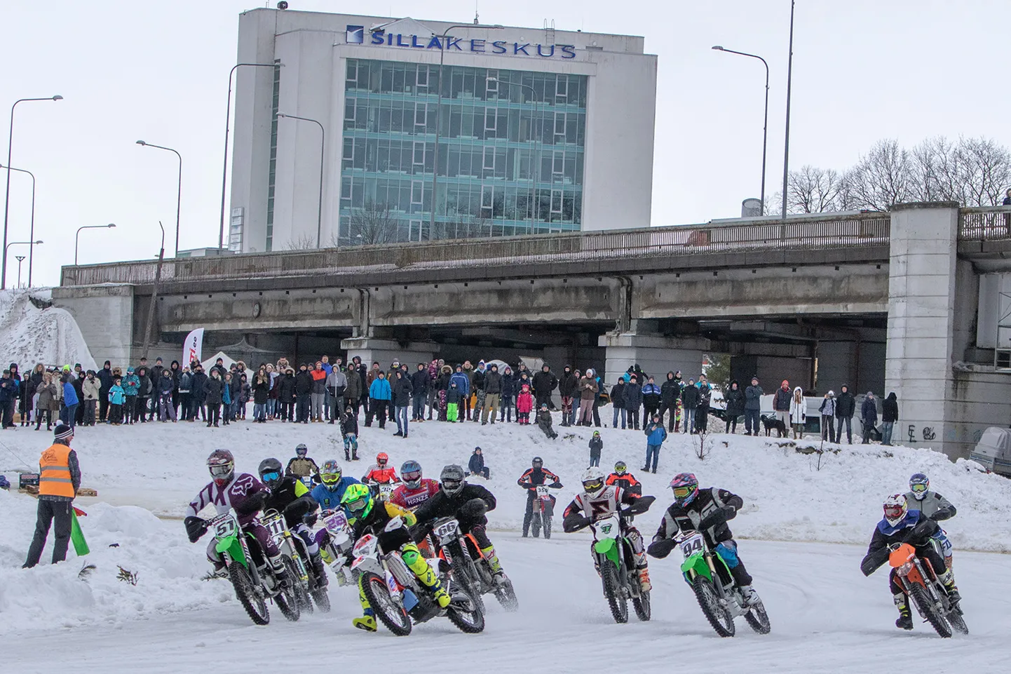 MX Open jääpiik start, Andre Park (241).