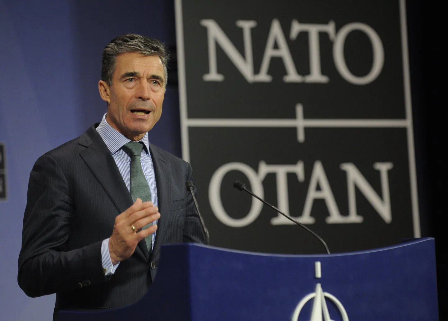 NATO peasekretär Anders Fogh Rasmussen.
