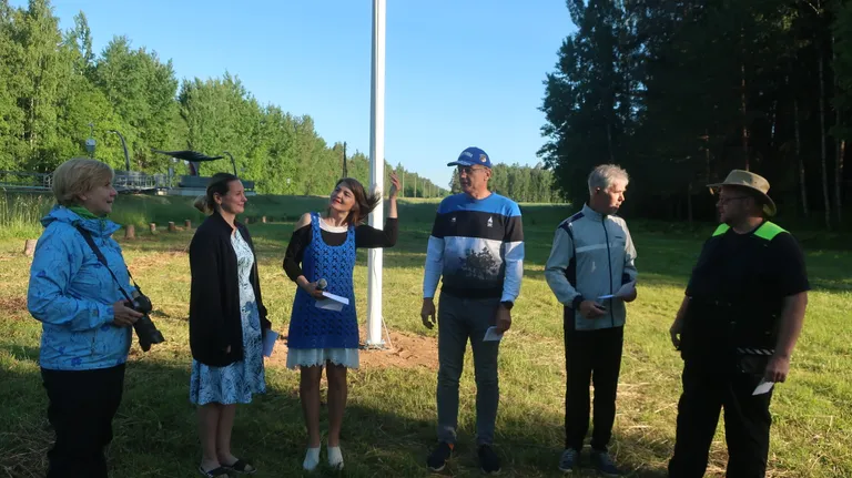 Võidupühal Valgemetsas.