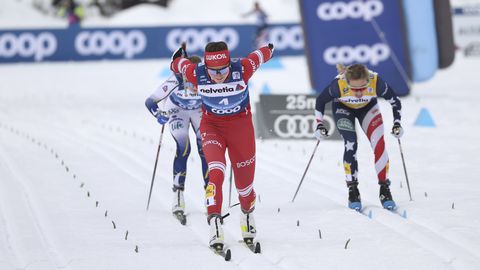 Ameeriklannad tõugati Tour de Ski'i etapil troonilt. Kas keegi saab vastu Bolšunovile?
