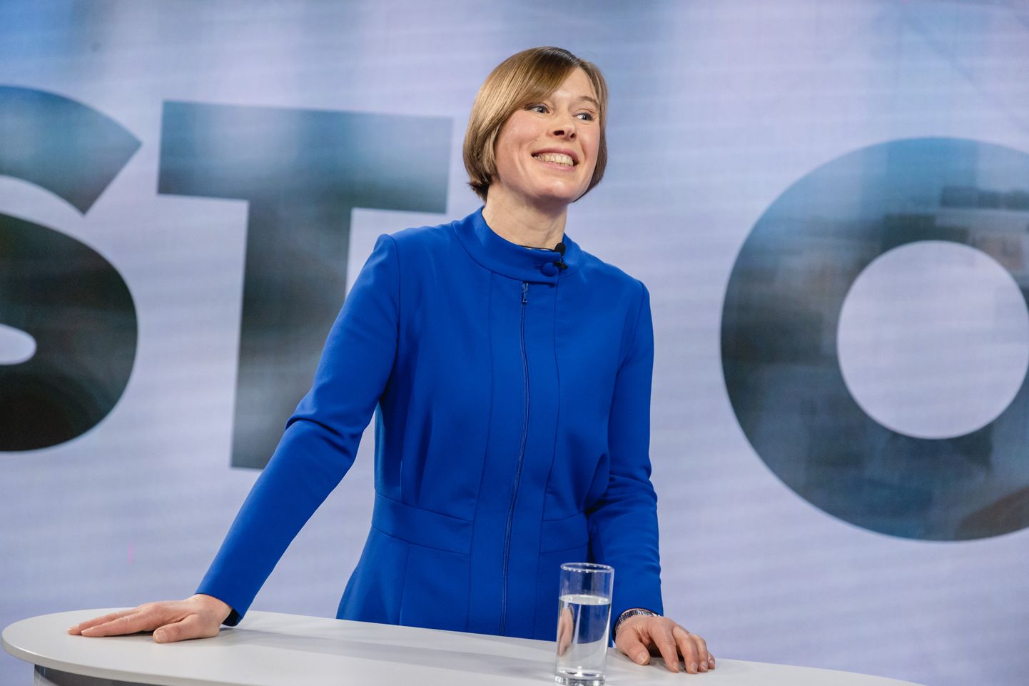 09.02.2022, Tallinn. Saade "Otse Postimehest". Külaline on Kersti Kaljulaid. Saatejuht Ulla Länts.