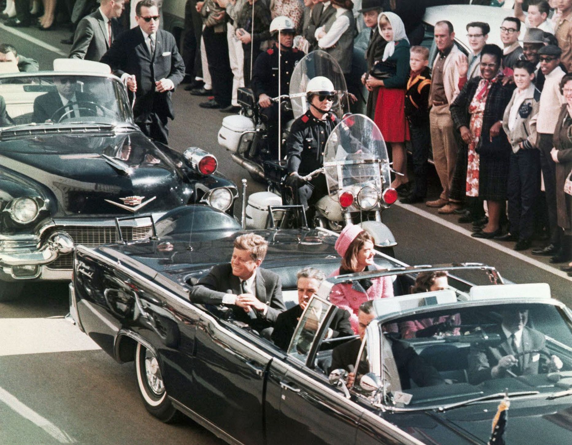 John ja Jacqueline Kennedy 22. novembril 1963 Dallases
