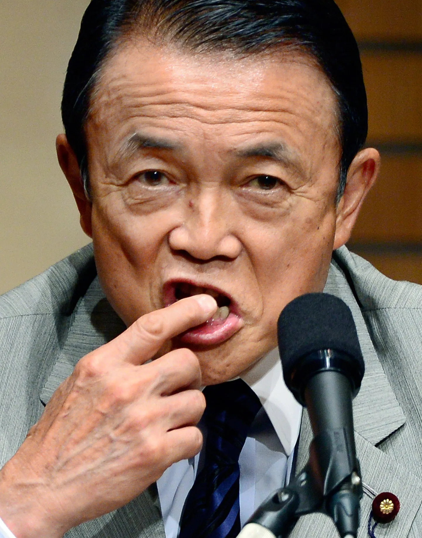 Jaapani rahandus- ja asepeaminister Taro Aso.