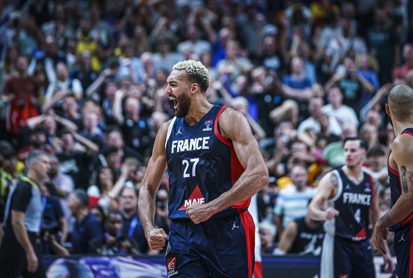 Francijas basketbolists Rūdijs Gobērs