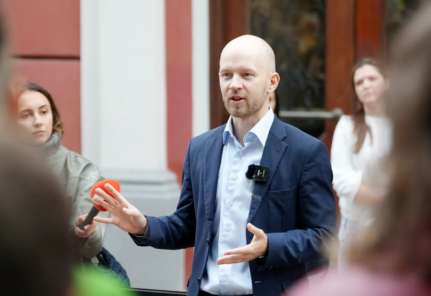 Saeimas frakcijas "Progresīvie" vadītājs Andris Šuvajevs