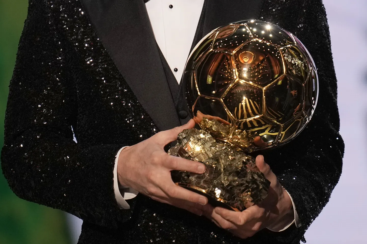 Ballon d'Ori kuldne jalgpall.
