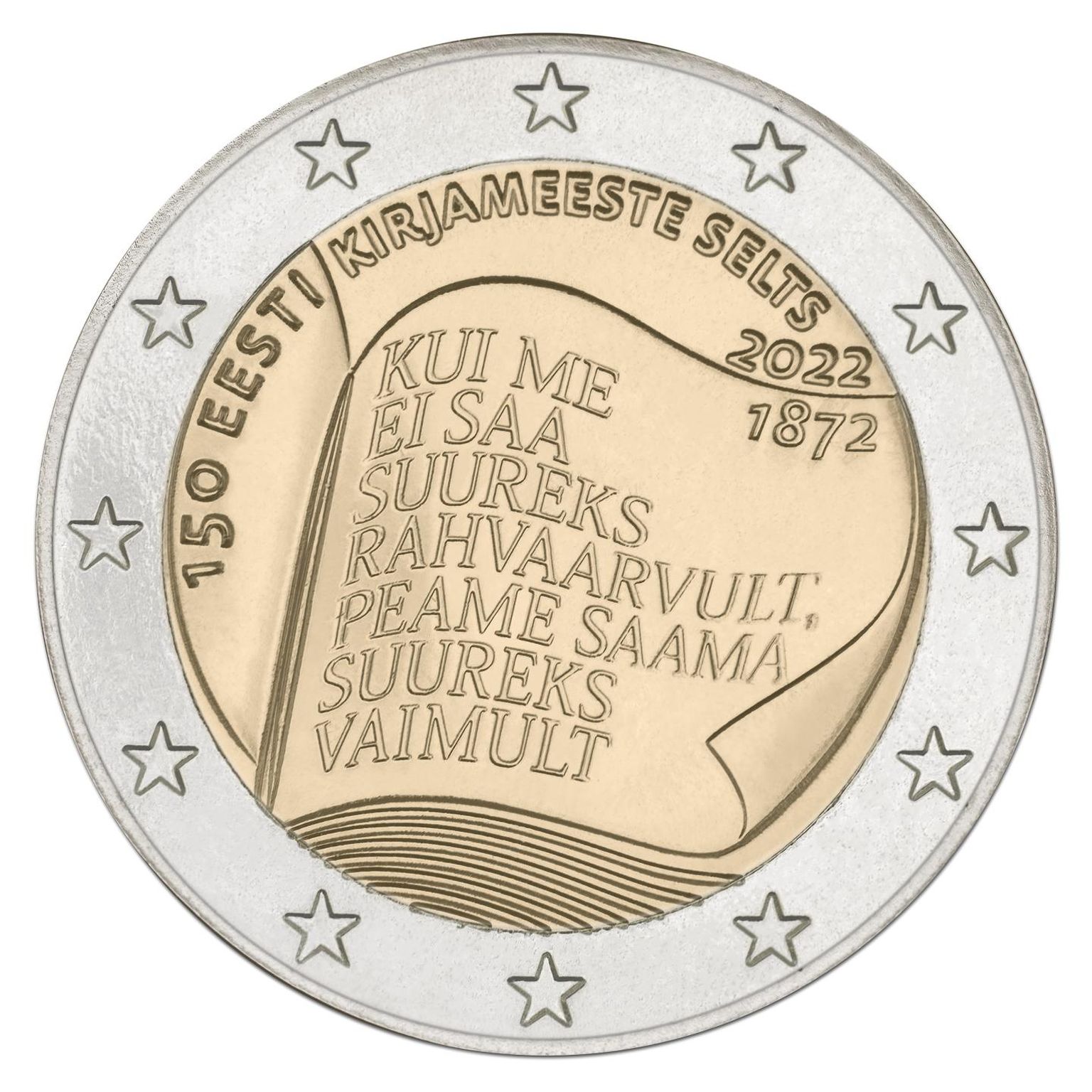 Kirjameeste seltsile pühendatud münt