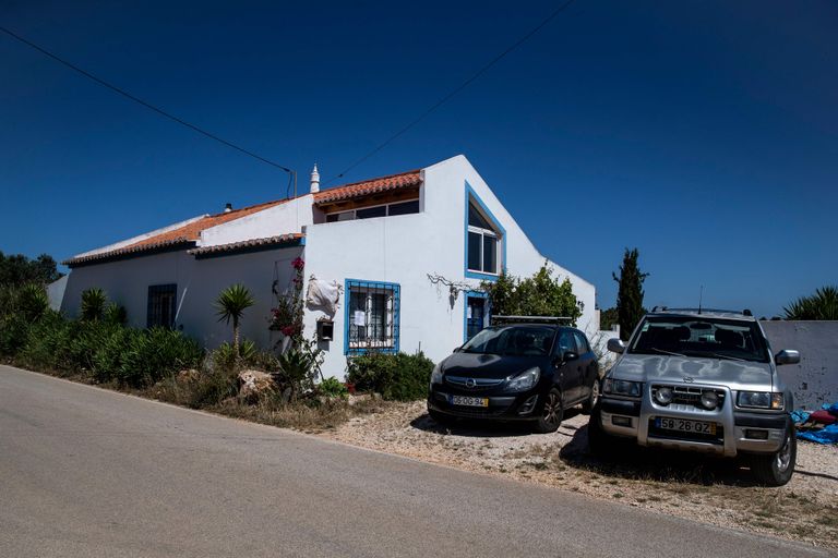 Üks majadest, mida kahtlusalune sakslane Portugalis Algarves üüris.