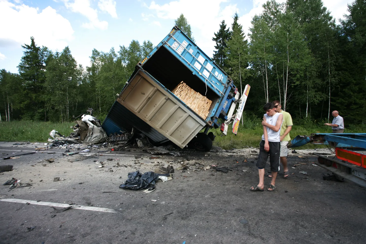 Авария на Тартуском шоссе.