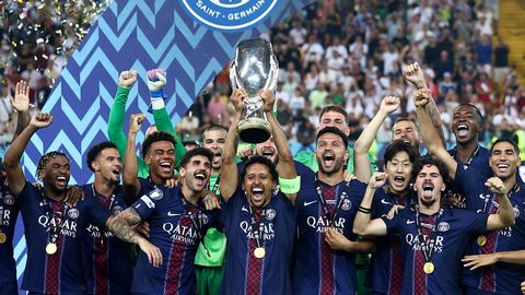 PSG atspēlējas un izcīna UEFA Superkausu