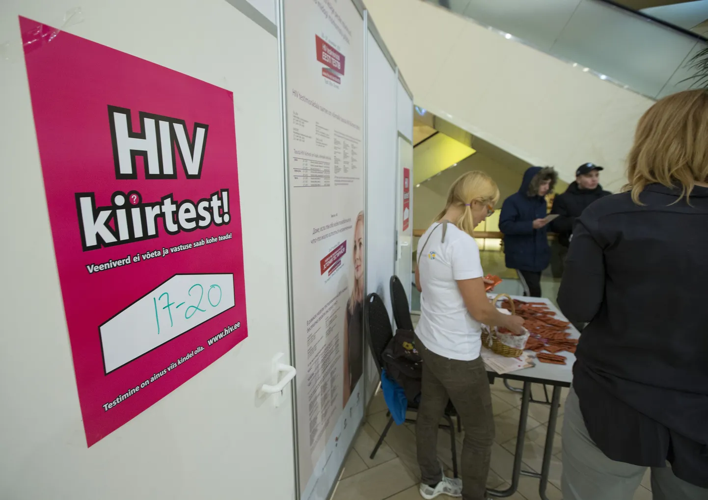 HIV kiirtesti tegemine.