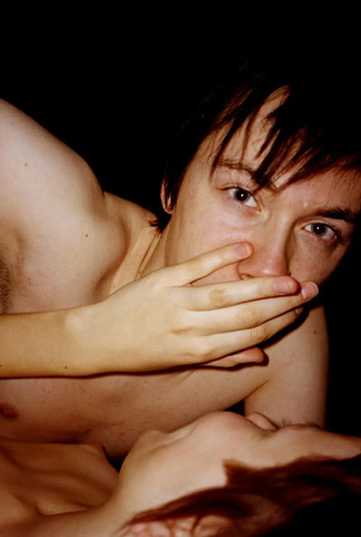 Arnis Balčus "Pašportrets ar Andu, Rīga, 2002"