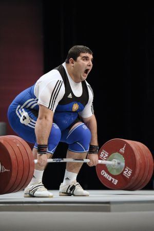 Armeenlane Ruben Aleksanyan sihib samuti medalit. Foto: