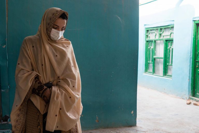 Jamila Hakimi (26), head of a girls’ school in Jalalabad.