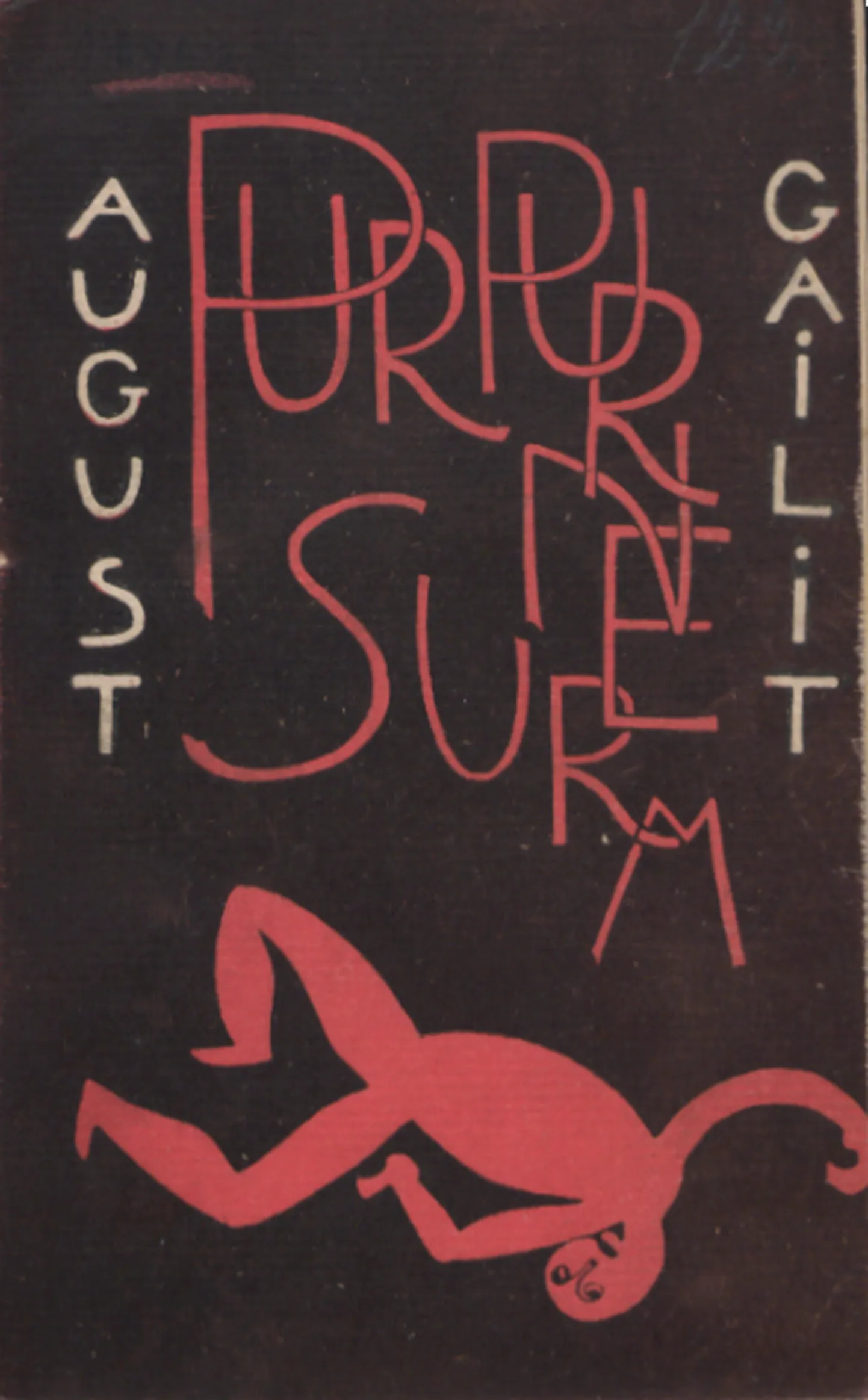 August Gailit, «Purpurne surm» (1924).