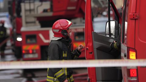 Trešdien ugunsgrēkā cietis cilvēks