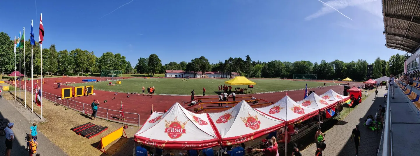 Tuletõrjesportlased võistlevad Balti matšil.