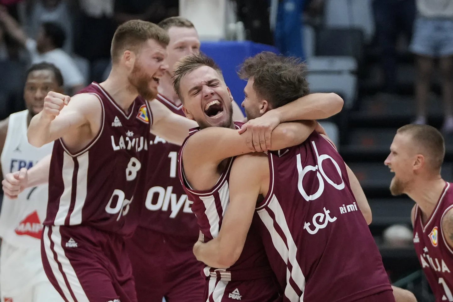 Победы сборной Латвии по баскетболу над Францией