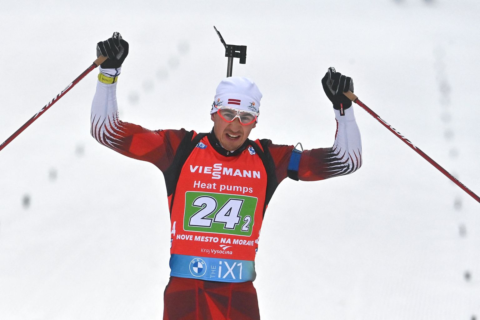 Latvijas biatlonists Andrejs Rastorgujevs