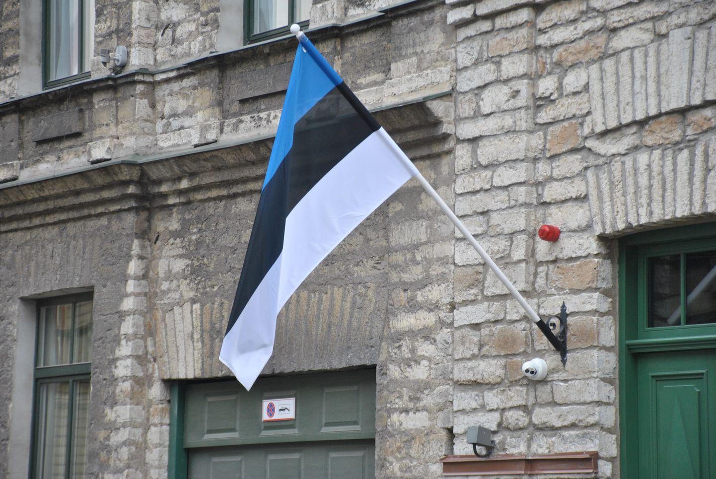Eesti lipp Tallinnas.