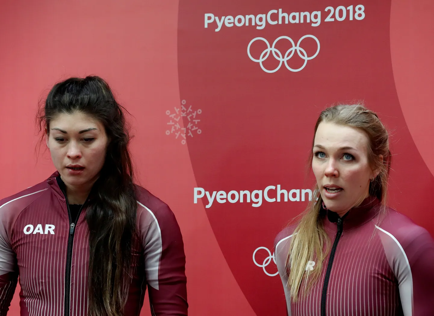 Nadežda Sergejeva (paremal) ja Anastasia Kotšerzova said olümpial 12. koha, kuid see võeti neilt ära.