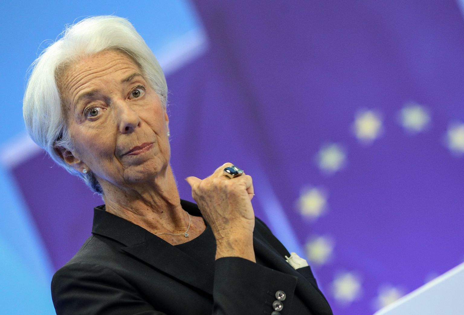 Euroopa Keskpanga juht Christine Lagarde.