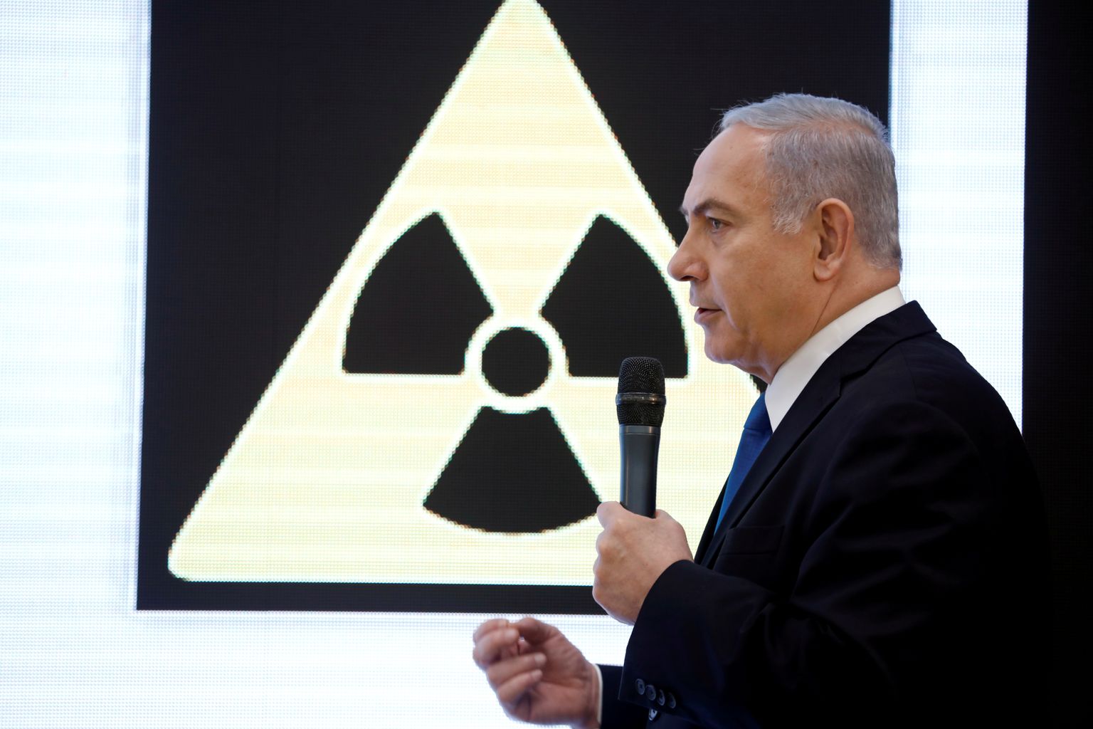 Iisraeli peaminister Benjamin Netanyahu .