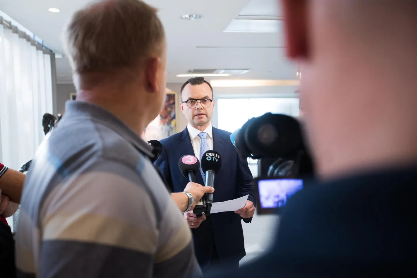 Martin Halliku väidetava ahistava käitumise tõttu on esitatud politseisse avaldus.