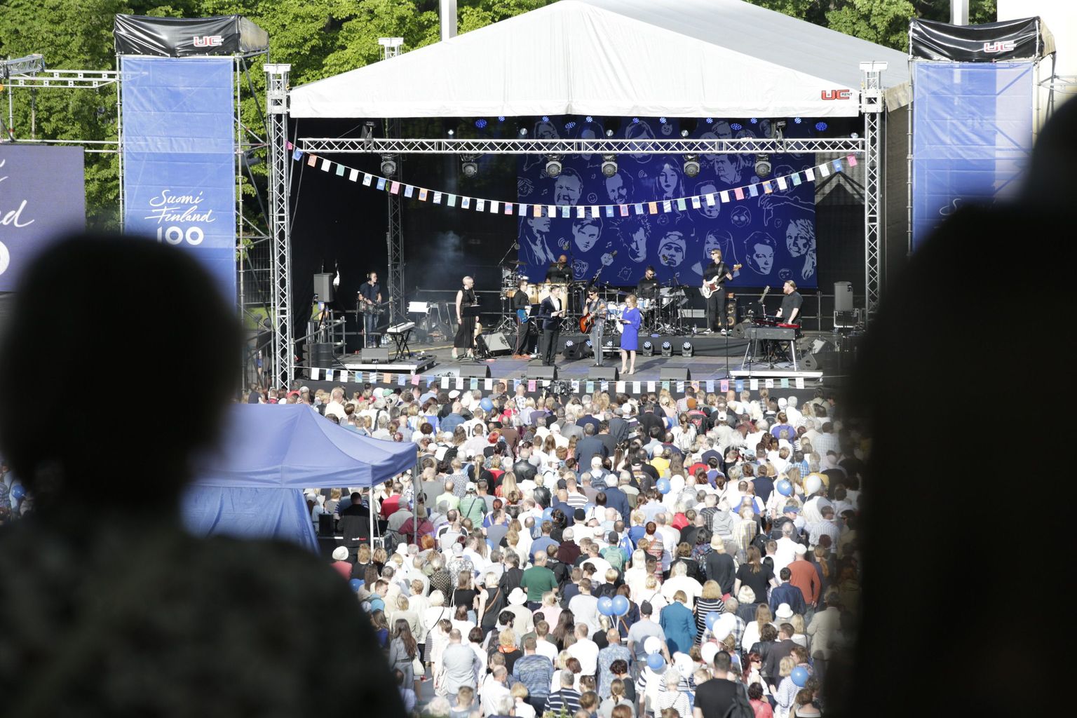 Soome 100 suurkontsert Vabaduse väljakul