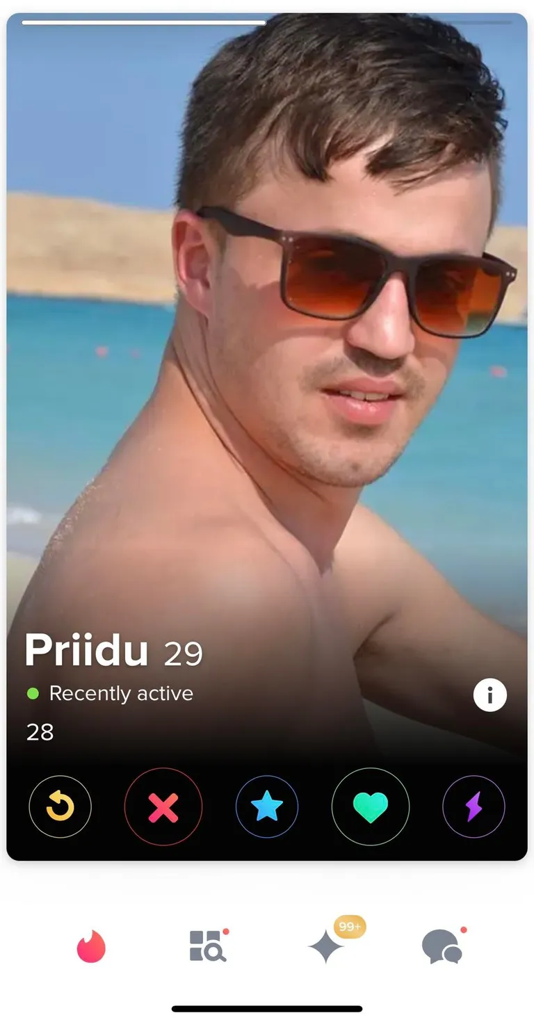 Priidu Heinroos Tinderis.