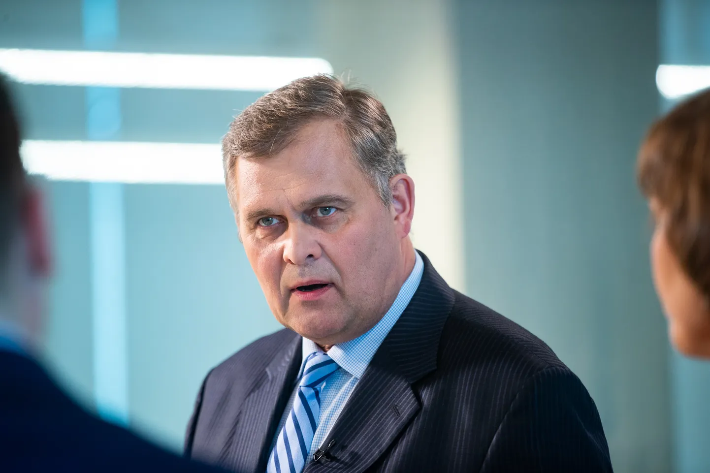 Justiitsminister Raivo Aeg Postimehe otsesaates.