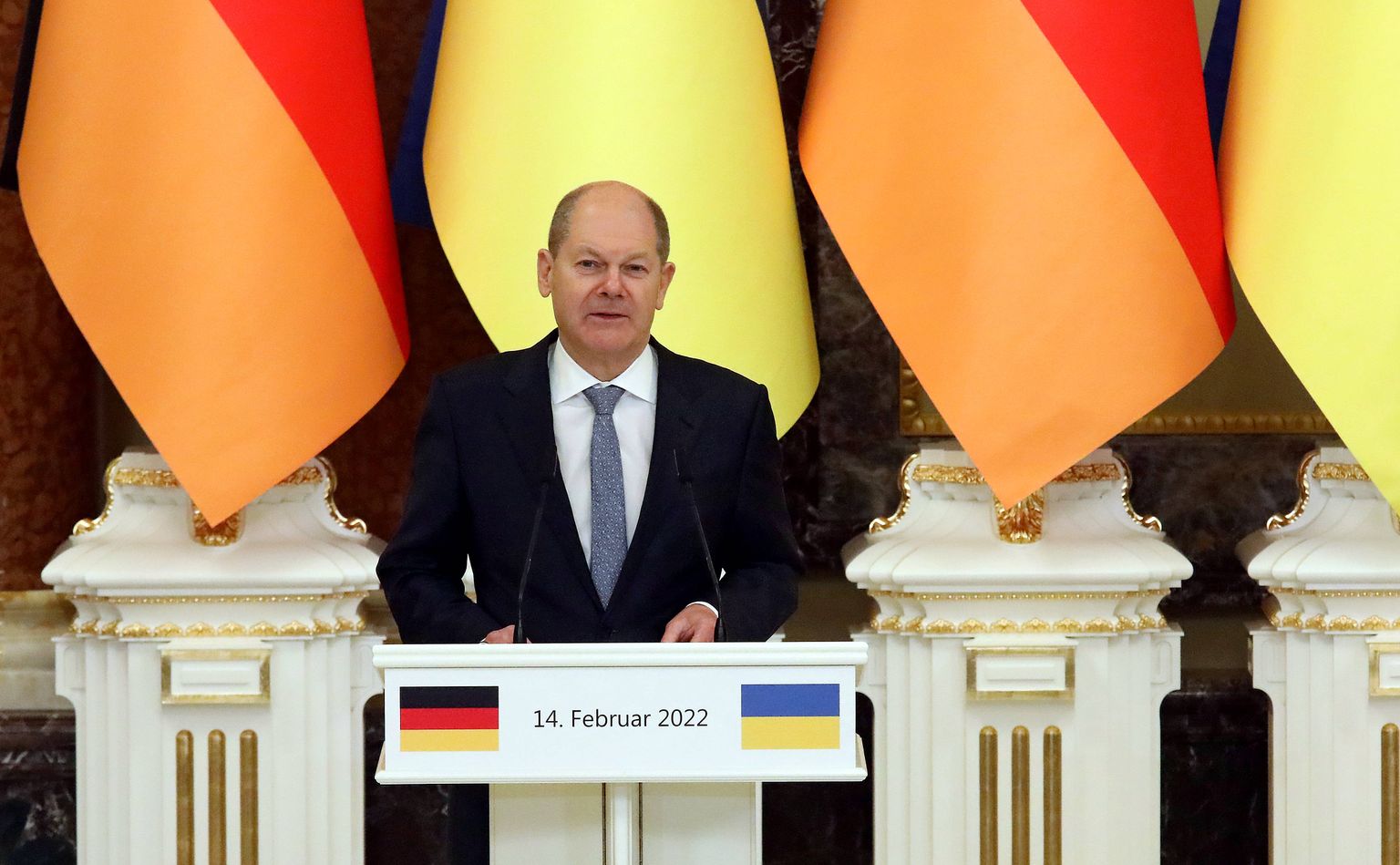 Saksa kantsler Olaf Scholz tõi välja, et Ukraina president lubas Venemaa poolt okupeeritud aladele eristaatust.