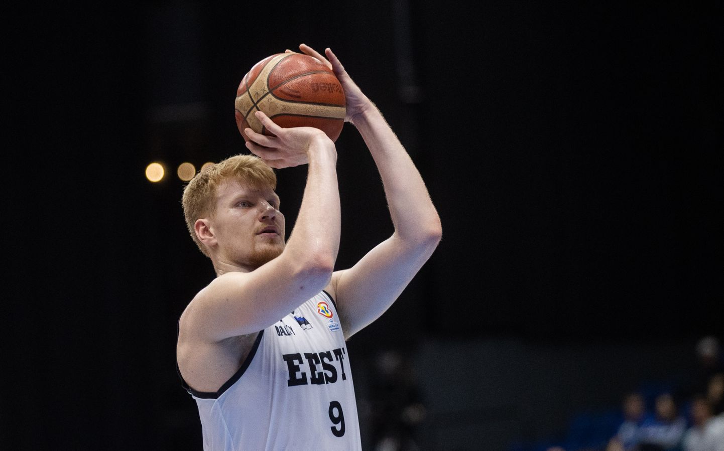 Matthias Tass Espoos peetud Eesti koondise MM-valikmängus Soomega.