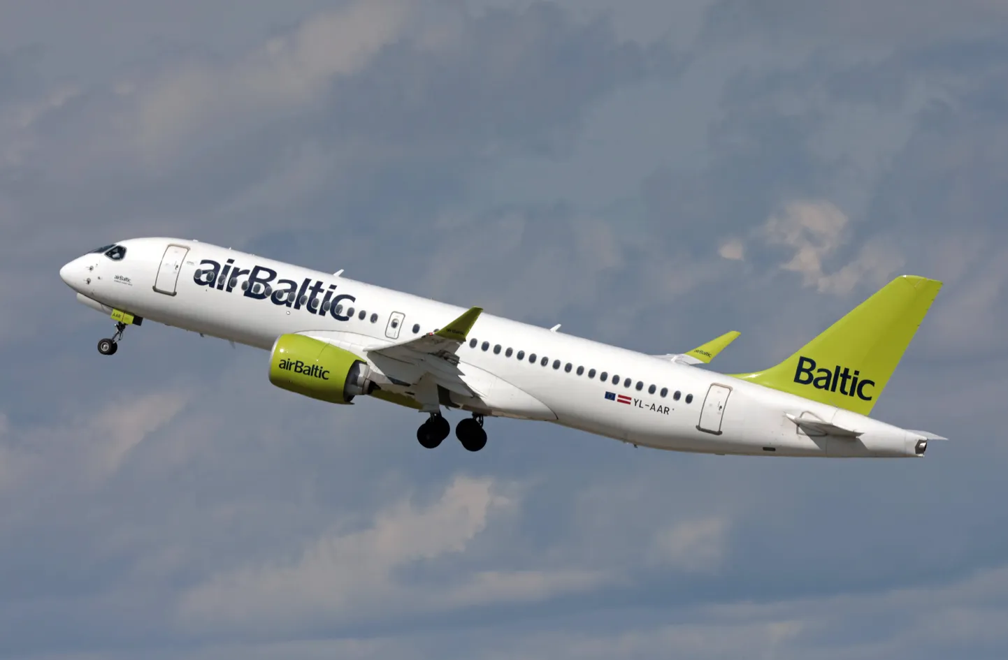 Air Balticu lennuk.