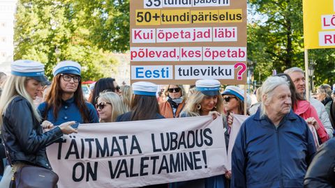 JAANUS KRIISK ⟩ Õpetaja, raha on, küsi julgelt. Aja selg sirgu