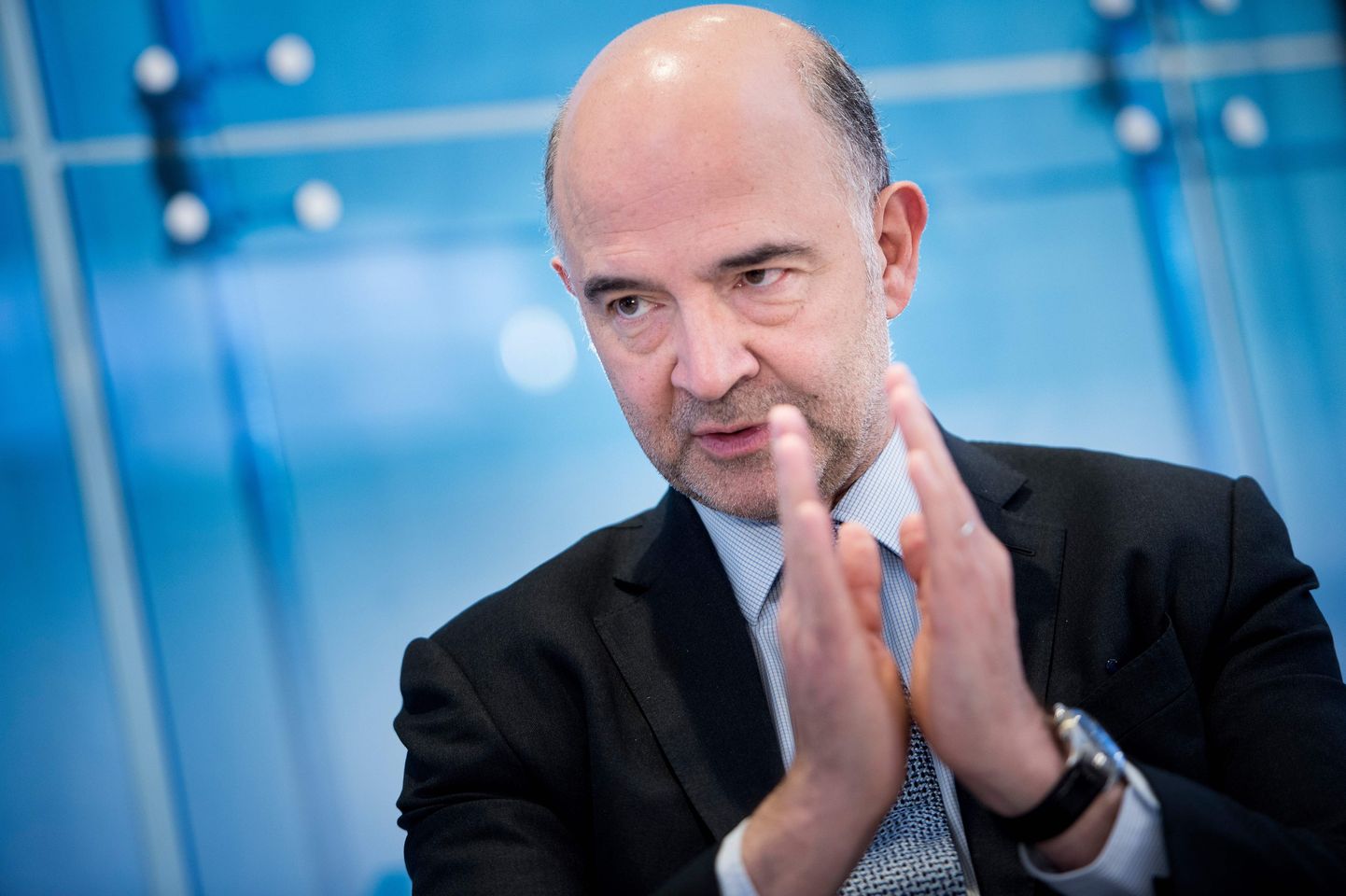 Euroopa Komisjoni majandusvolinik Pierre Moscovici 19. aprillil Washingtonis.
