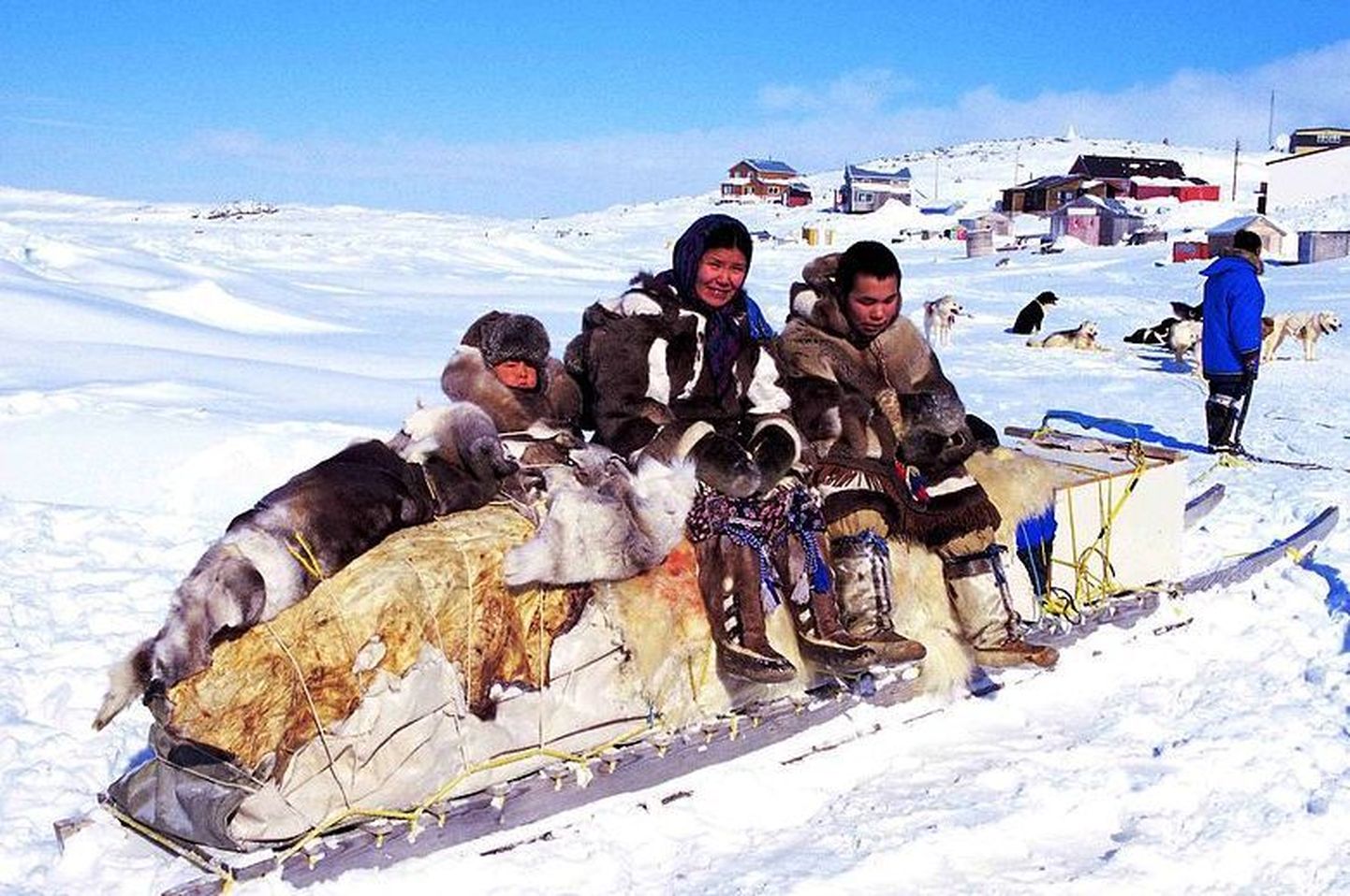Mis selfie? Inuitid tutvustavad oma elustiili sealfie´de kaudu