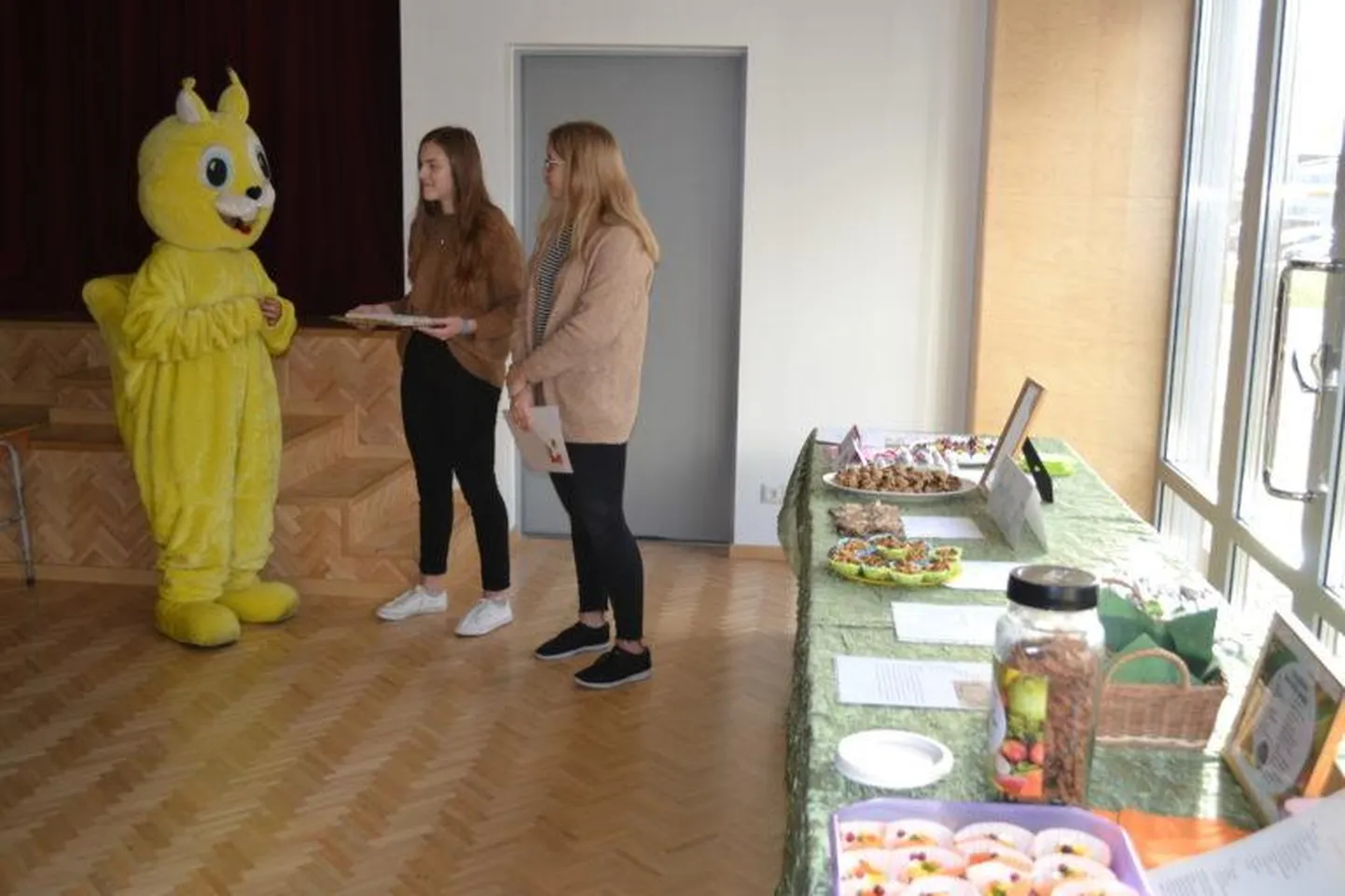 Paikuse põhikoolis tutvuti tervislike ampsudega.
