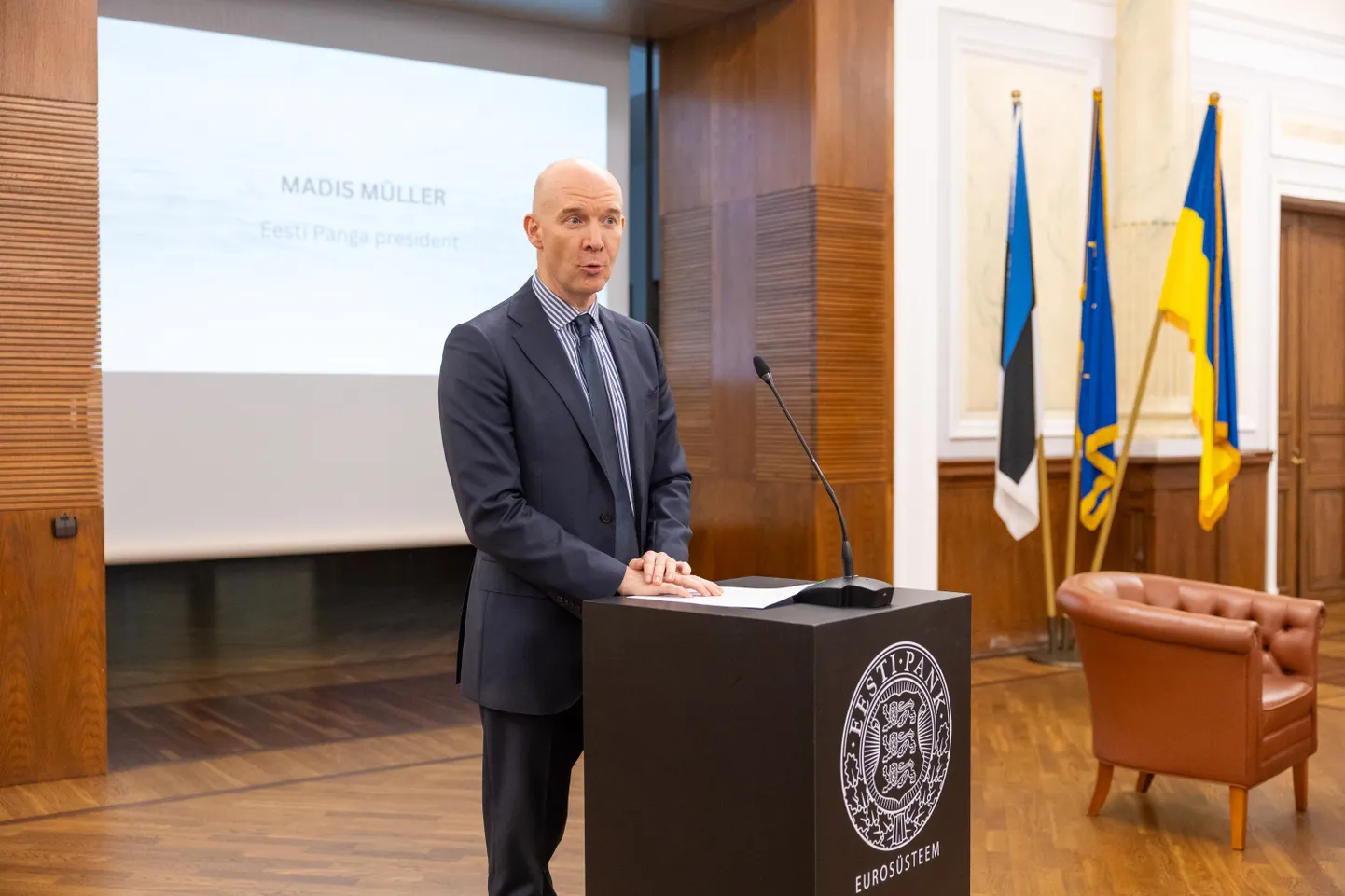 Eesti Panga president Madis Müller.
