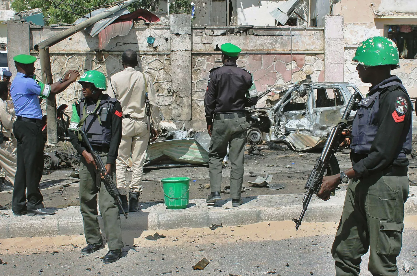 Aafrika Liidu väed Somaalias.