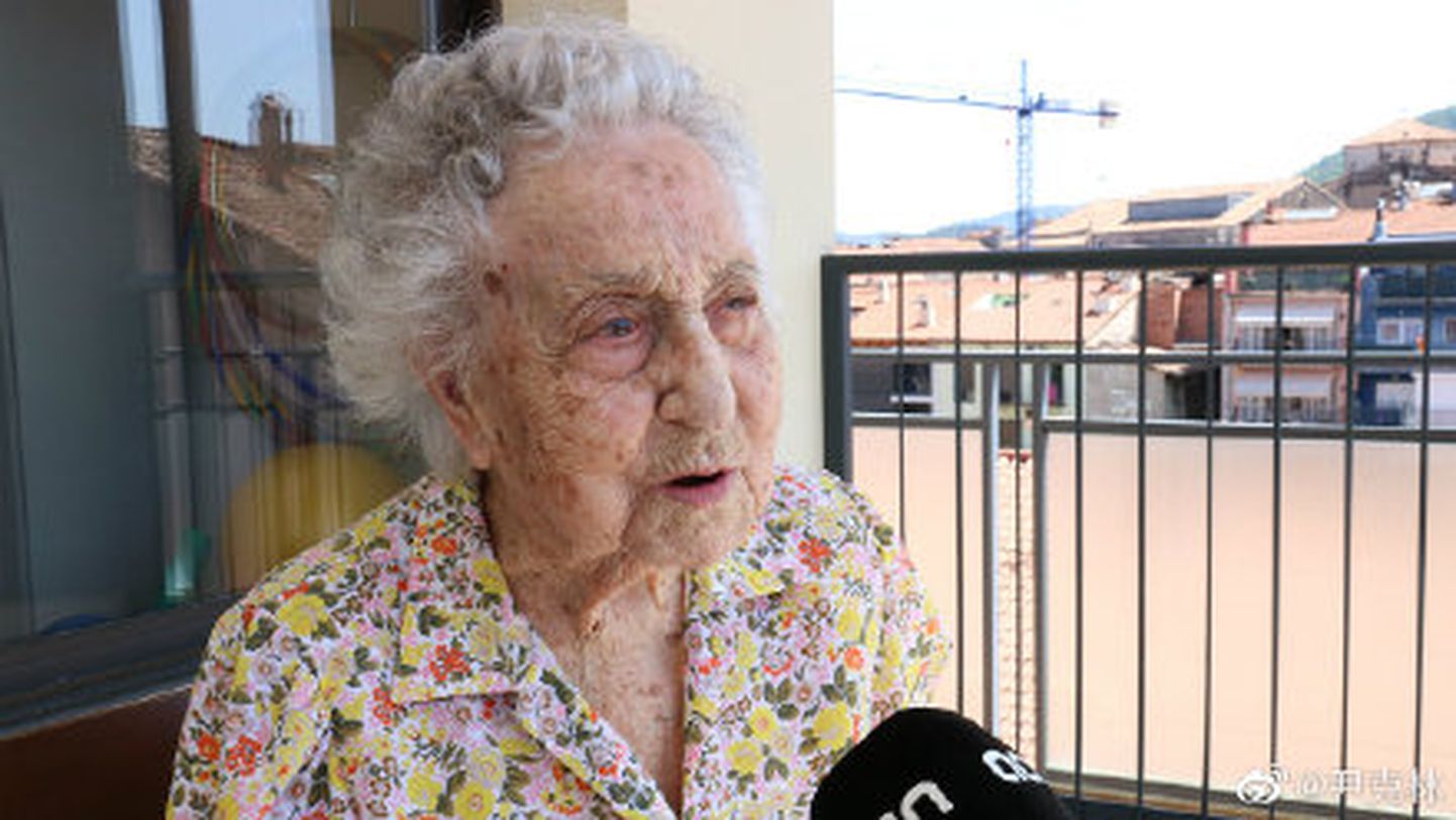 Hispaania vanim inimene  Maria Branyas seljatas koroonaviiruse.