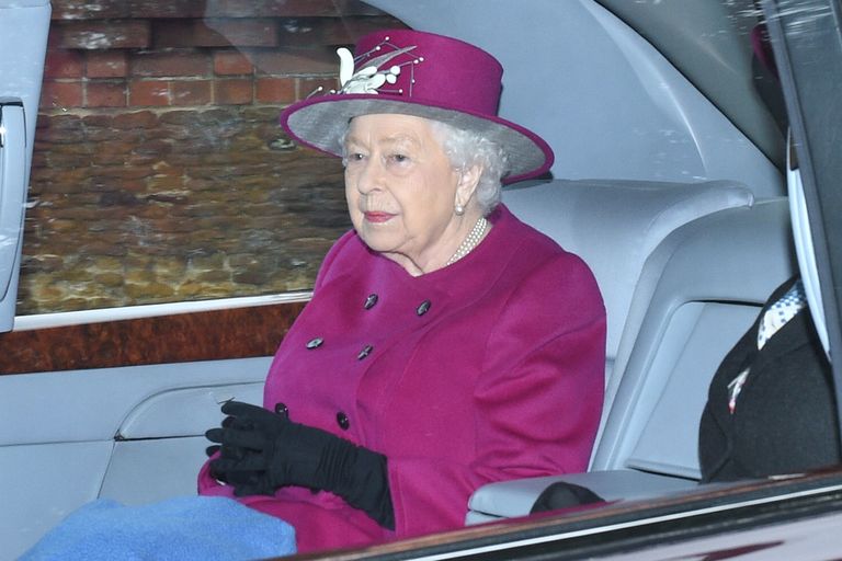 Elizabeth II 31. detsembril 2018 Norfolkis Sandringhamis