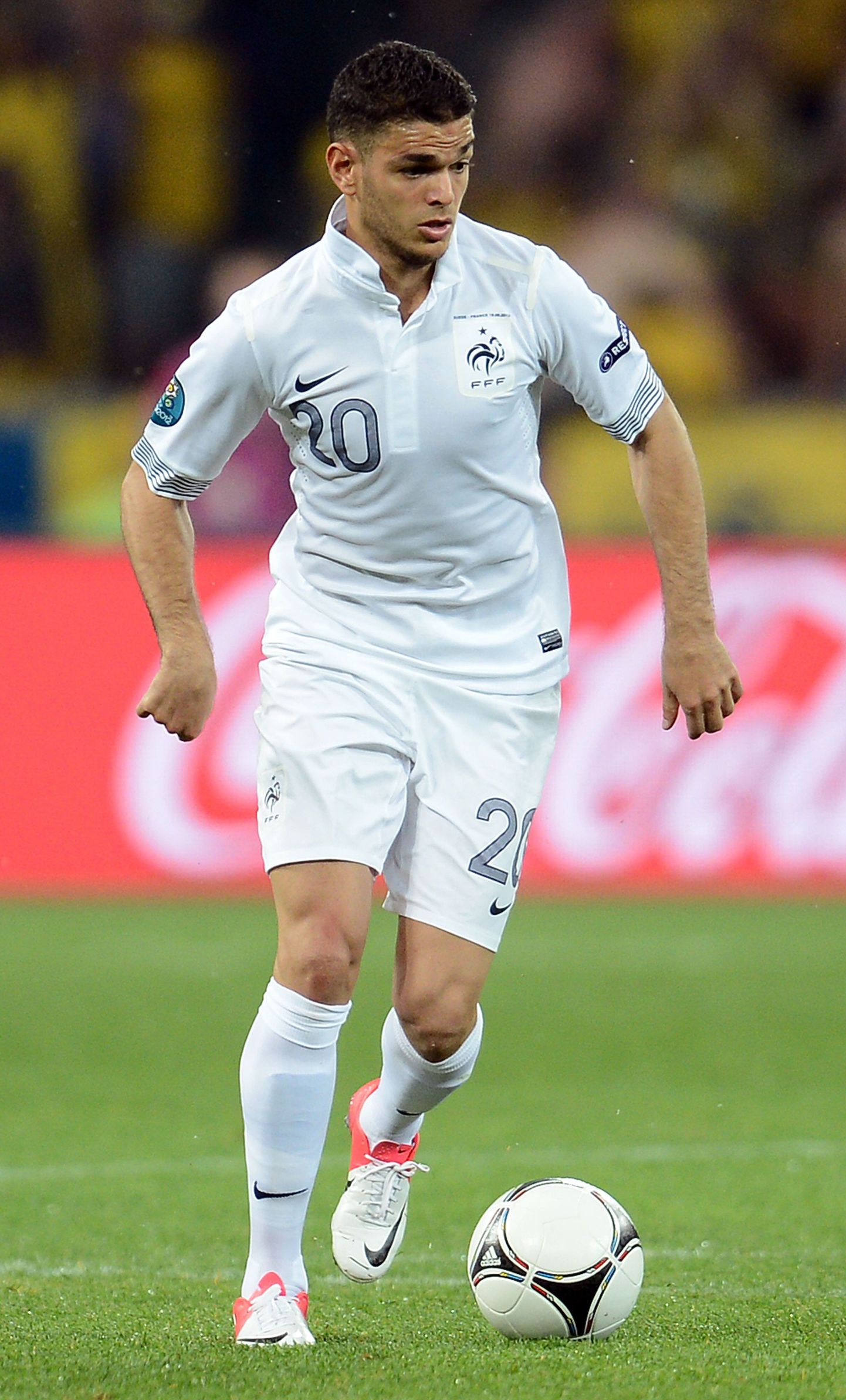 Hatem Ben Arfa Prantsusmaa koondise särgis mängus Rootsi vastu.