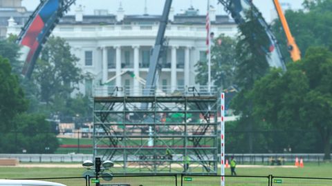 14. JUUNIL SAAB 80-AASTASEKS ⟩ President Donald Trumpi Valge Maja uuenduskuur oma sünnipäevapeo puhul on täies hoos