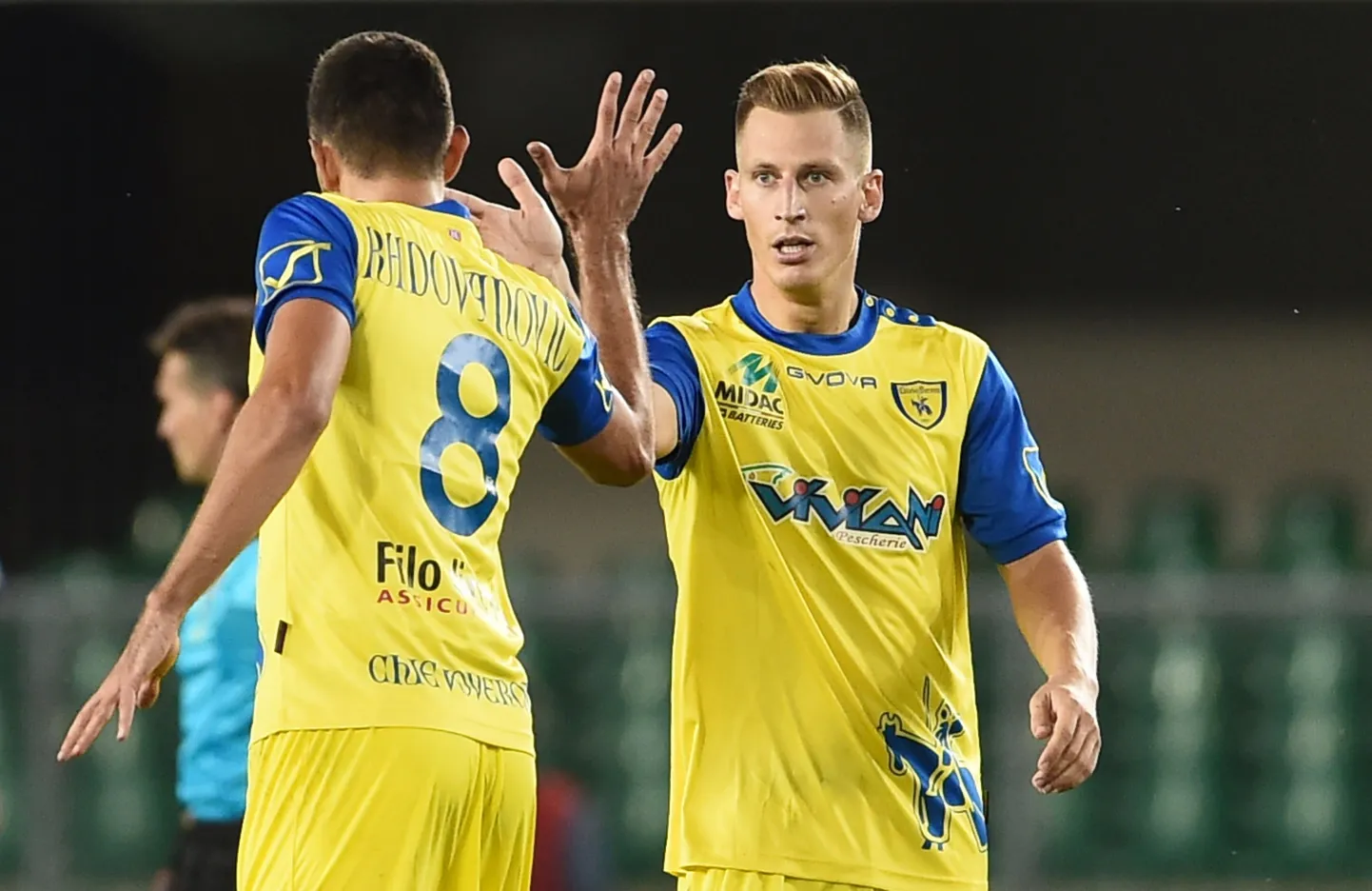 Valter Birsa (paremal).