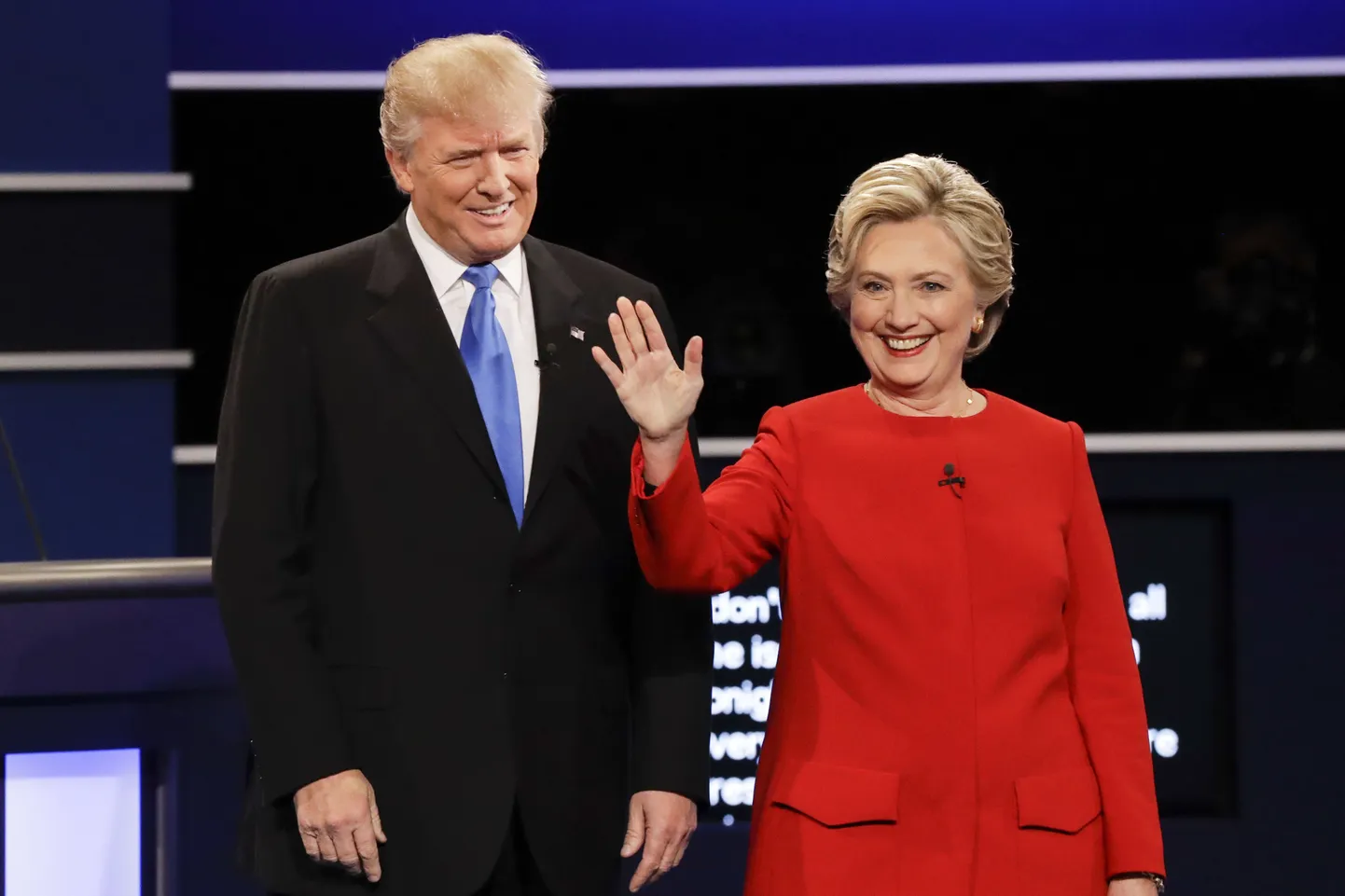 Donald Trump ja Hillary Clinton