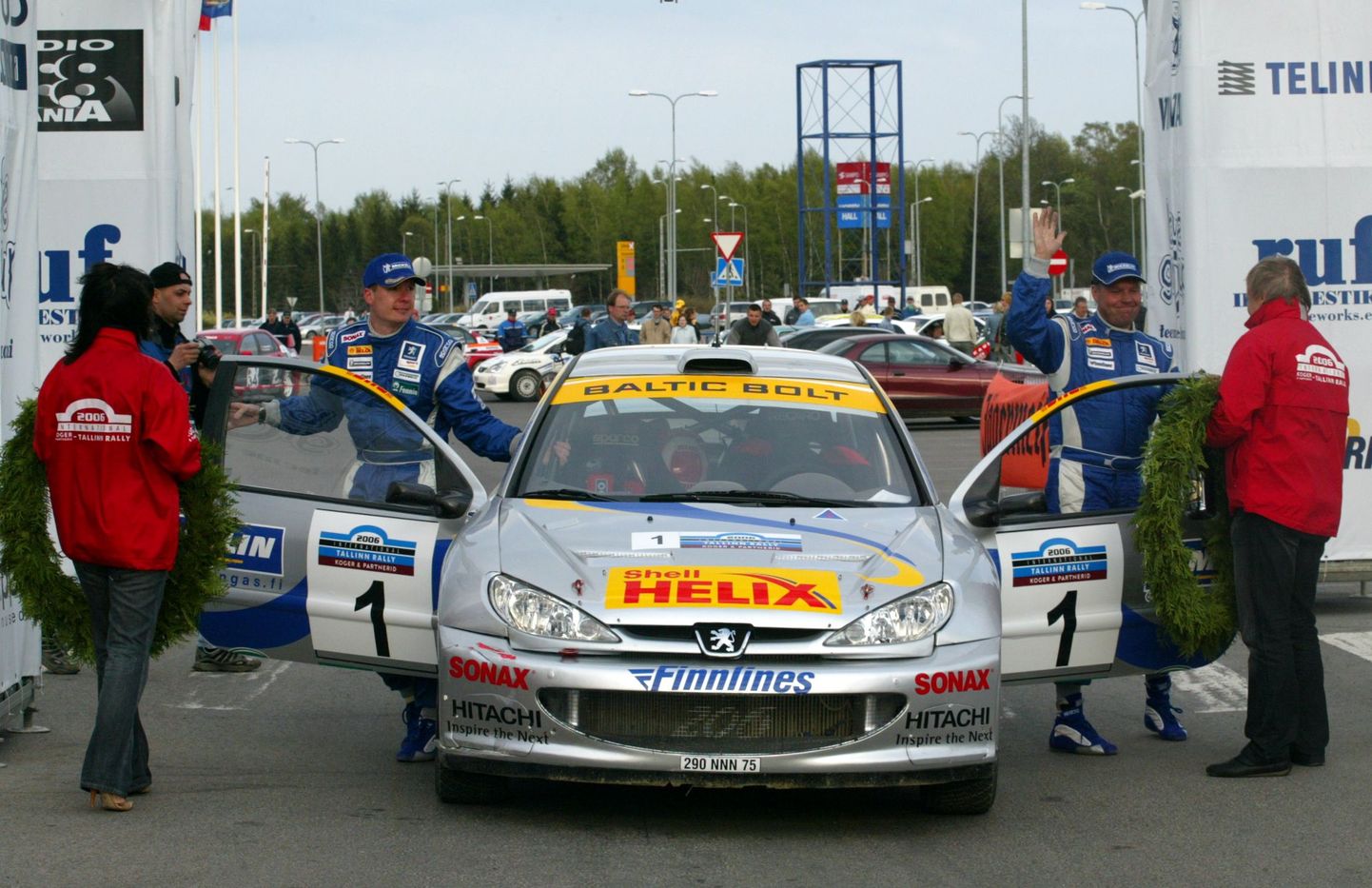 Hetk 2006. aasta Tallinna rallilt, mil võidu pälvisid soomlased Tomi Tuominen ja Sebastian Lindholm.