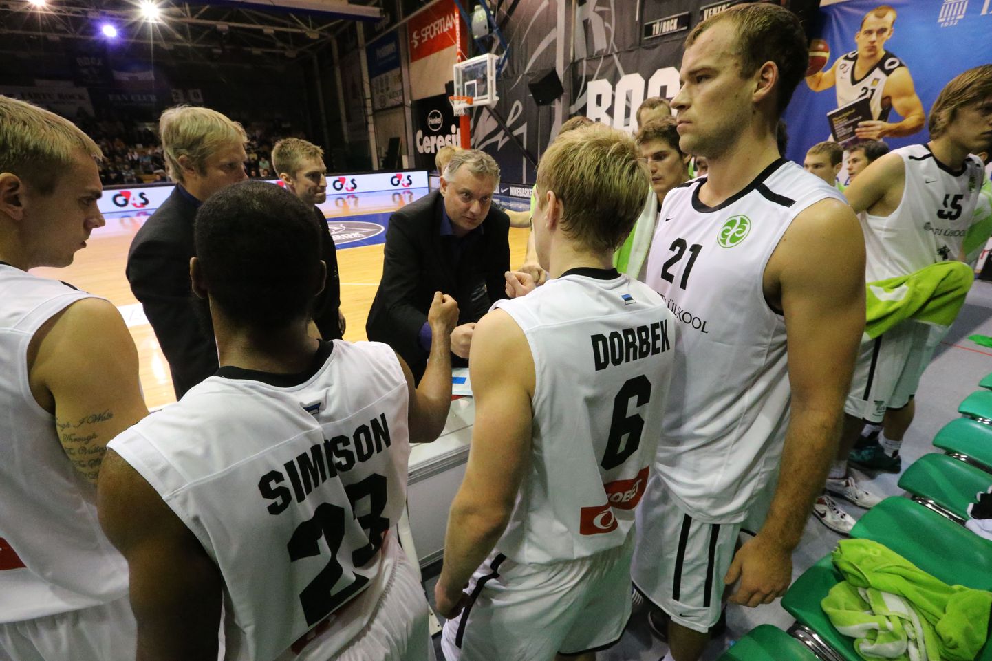 Tartu Rocki korvpallimeeskond kohtus täna Eurochallenge´i sarjas eelmise hooaja Balti liiga võitja Ventspilsiga.