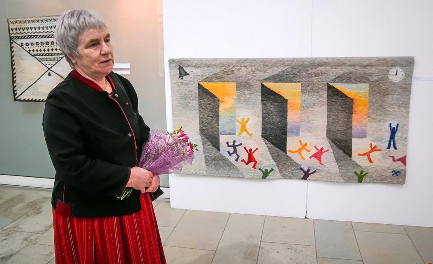 Anu Raua näitus „Õnnetähe poole!“ Pärnu uue kunsti muuseumis.