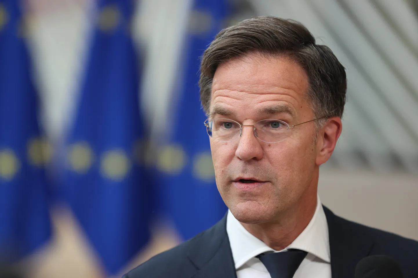 Ametist lahkuv Hollandi peaminister Mark Rutte.